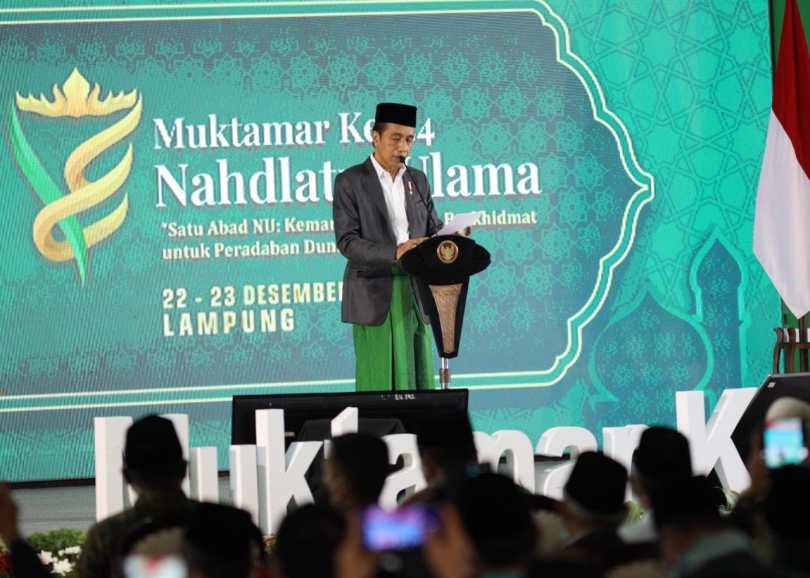 Buka Muktamar Ke Nu Presiden Jokowi Terima Kasih Nu Telah Membantu