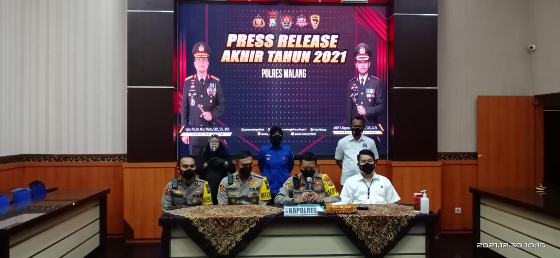 Tahun Polres Malang Boyong Puluhan Penghargaan Angka