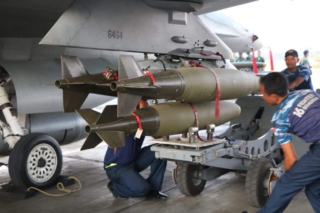 Puluhan Pesawat Tempur TNI AU, ‘Bombardir’ Lumajang!