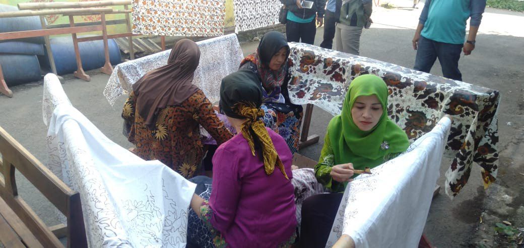 Angkat Motif Bunga Khas, Omah Batik Lintang Jadi Aset Kabupaten Malang