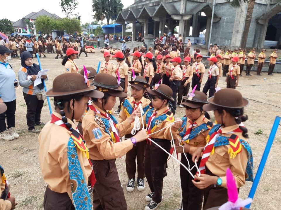 Kemah Pendidikan Karakter Siswa SD Se-Kabupaten Malang, Pindahkan Tugu Monas