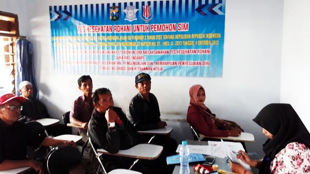 Seluruh Jatim, Mulai Hari Ini Pemohon SIM Wajib Tes Psikologi