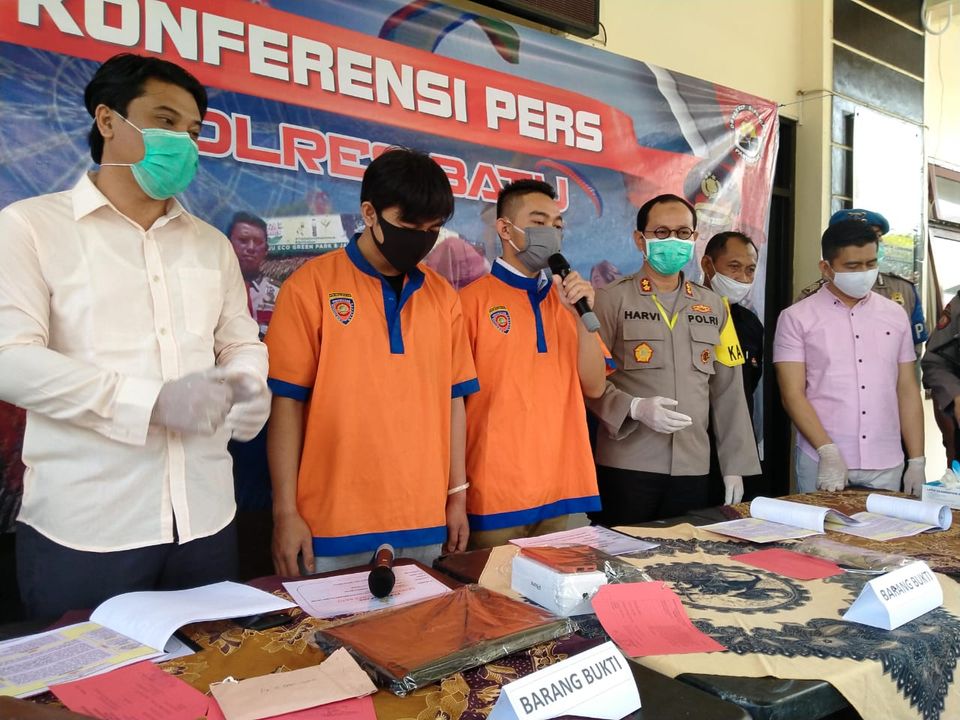 Bikin Drama Pembegalan, Dua Orang Diamankan Polisi