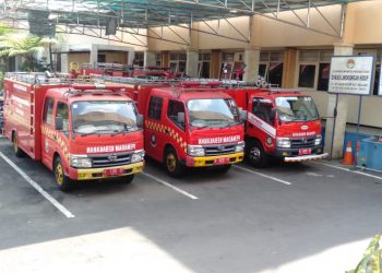 Kendaraan Pemadam Kebakaran milik Pemerintah Kabupaten Malang
