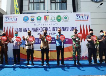 Peringatan Hari Anti Narkoba Internasional di Kota Malang