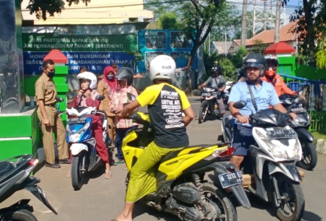 Masuk Ibu Kota Kabupaten Malang Wajib Memakai Masker
