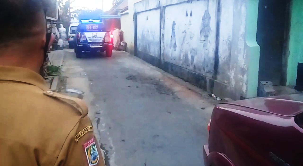 Penjemputan OTG di Desa Sambigede Sumberpucung, Kabupaten Malang