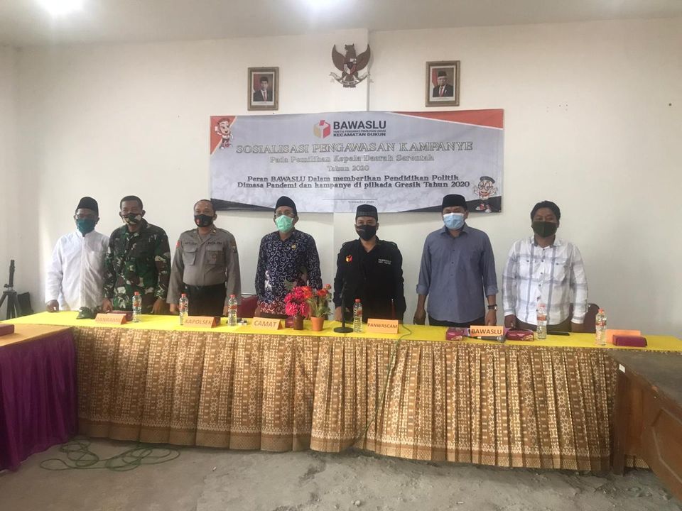 Samakan Persepsi, Bawaslu Gresik Sosialisasi Aturan Kampanye
