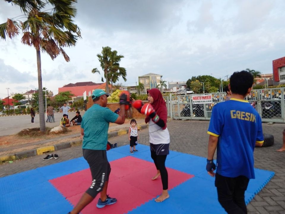 Cabor Wushu Gresik Gelar Latihan dengan Segala Keterbatasannya