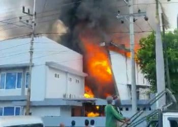 Kebakaran di Karangploso, Gudang Distributor Popok dan Kosmetik