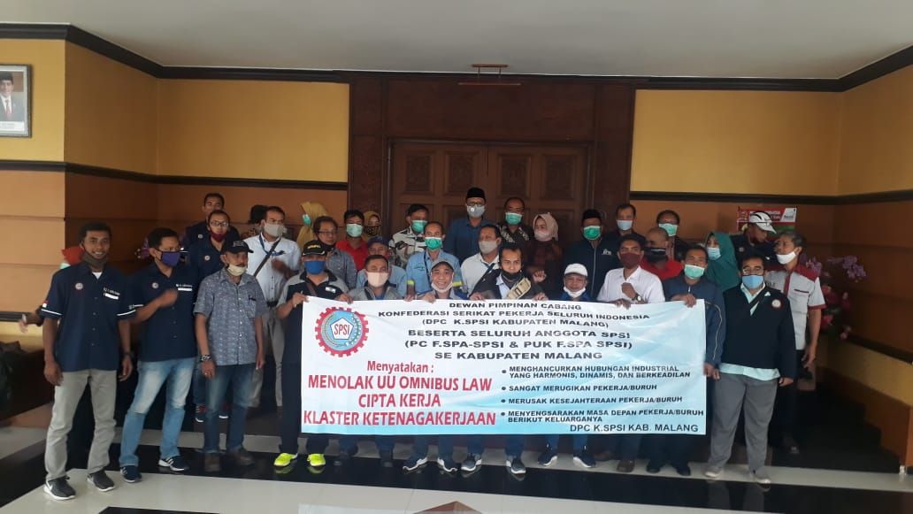 KSPSI Kabupaten Malang Pilih Audiensi Ketimbang Aksi