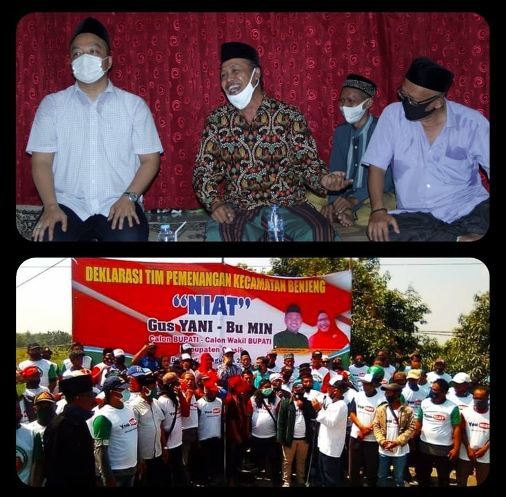 Qosim-Alif Kokohkan Ekonomi Umat, Gus Yani-Neng Min Perkuat Nawa Karsa