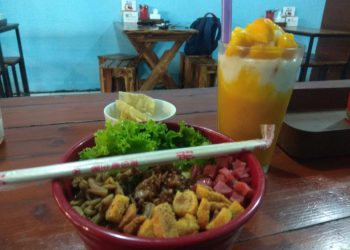 Tampilan salah satu menu Mie Ayam Bledex 13. (Foto: Dionisius P/Javasatu.com)