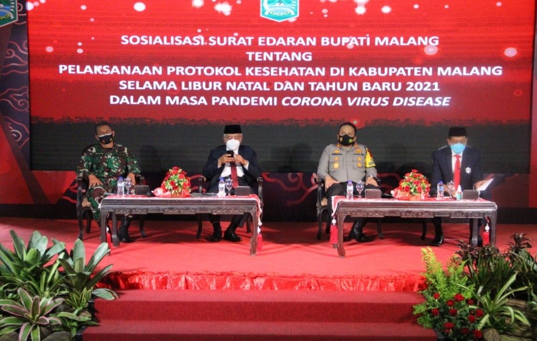 Pemkab Malang Keluarkan SE Prokes Nataru di Masa Pandemi