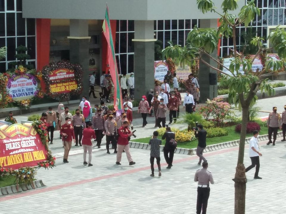 Mapolres Gresik Pindah, Termasuk Layanan Masyarakatnya