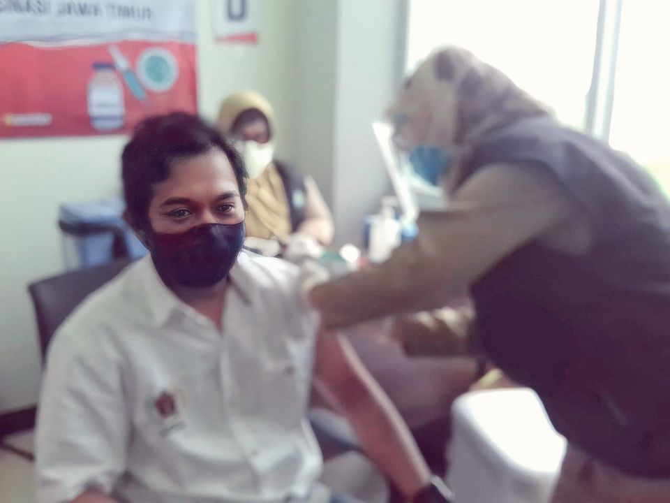 PWI Gresik Gerak Cepat Jalani Vaksinasi Covid-19