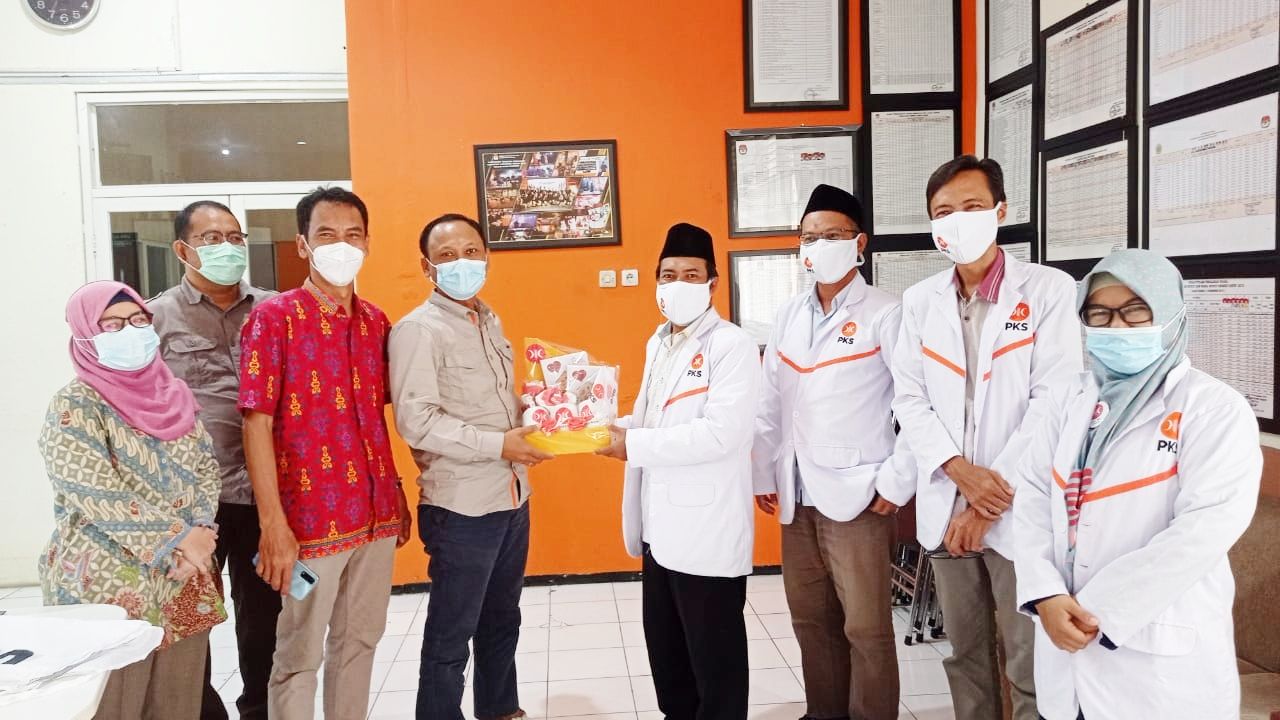 PKS Gresik Jalin Silaturahmi dengan Penyelenggara Pemilu