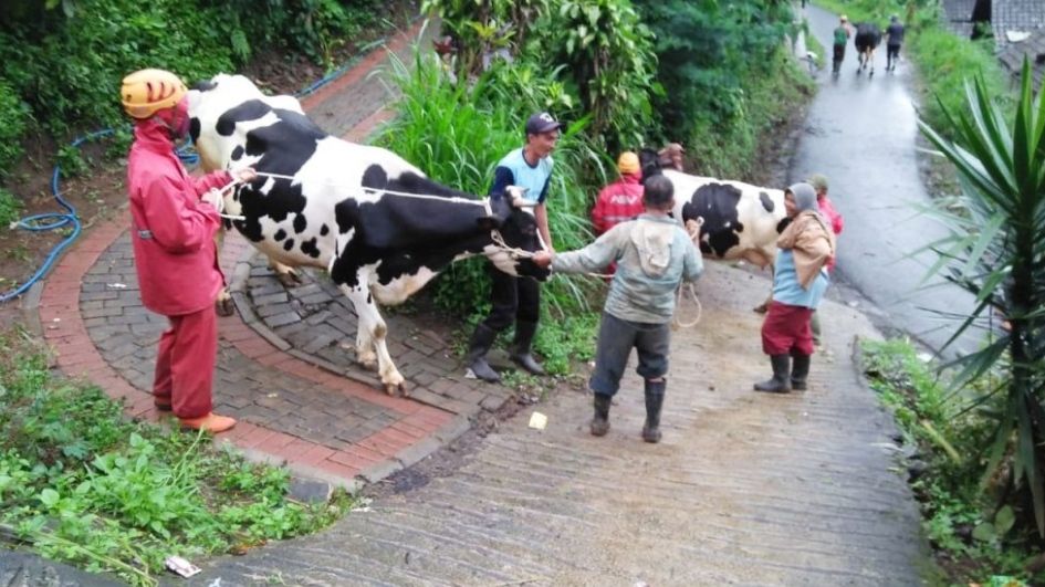 Terancam Longsor Susulan, Puluhan Warga Gunungsari Batu Diungsikan