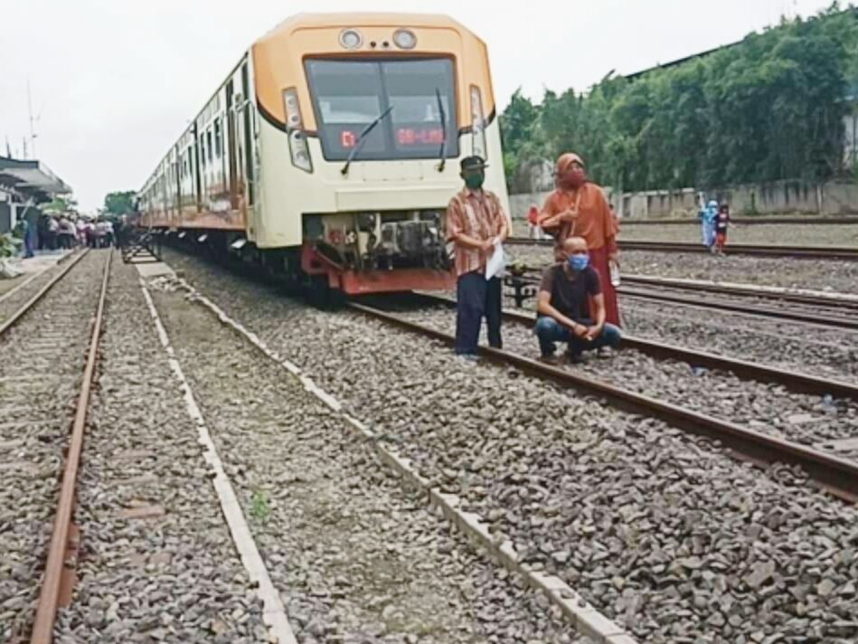 Stasiun Indro Resmi Beroperasi Jalur KA Komuter Gresik-Sidoarjo Tarif Rp 5.000