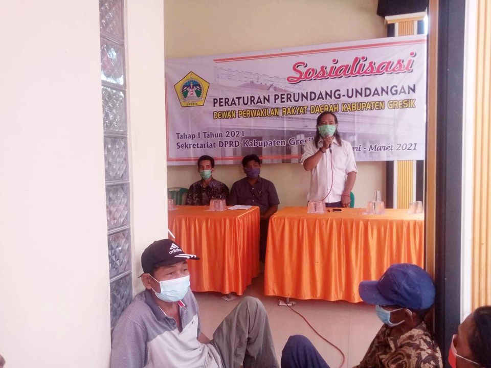 DPRD Gresik Sosialisasi Perda ke Masyarakat Benjeng