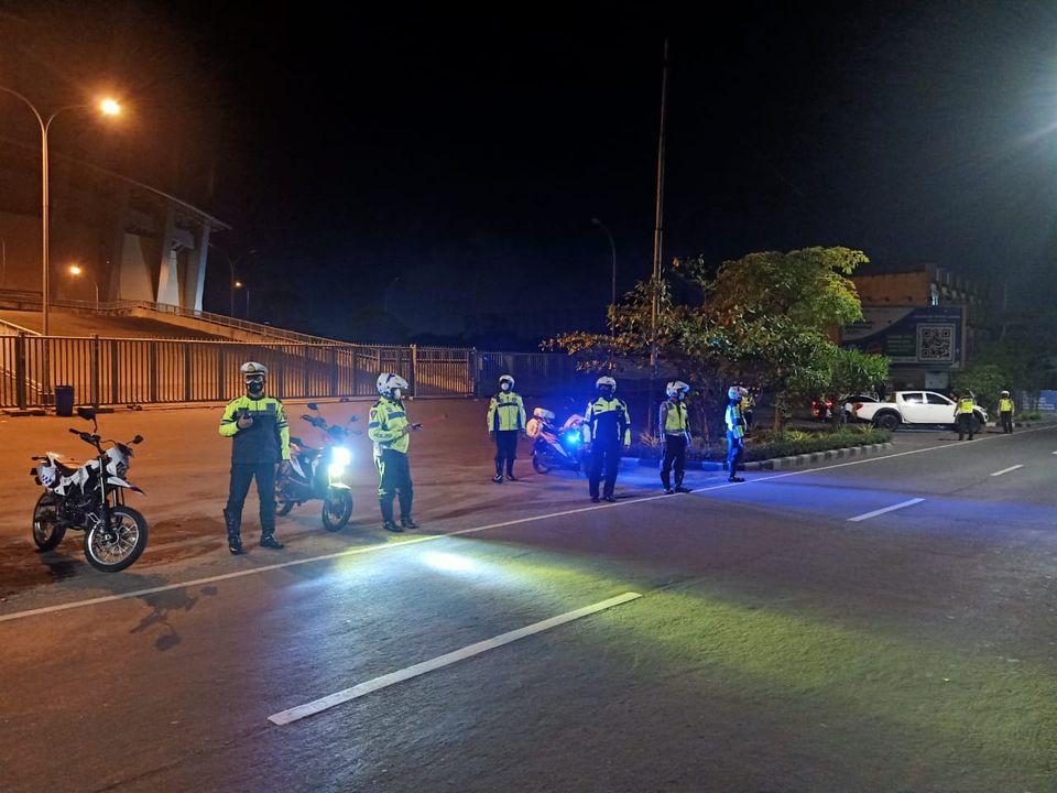 Patroli Blue Light, Polres Gresik Sasar Titik Rawan Kejahatan