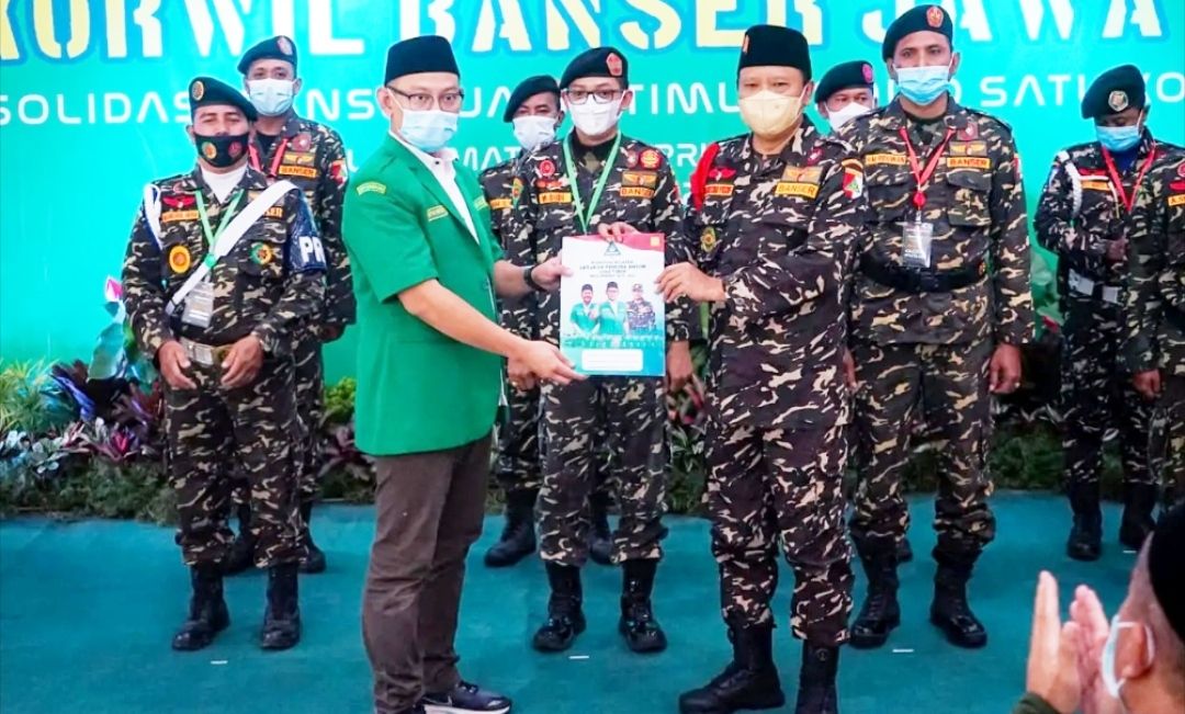 Banser Jatim Bentuk Satu Pleton Pasukan Tiap Desa