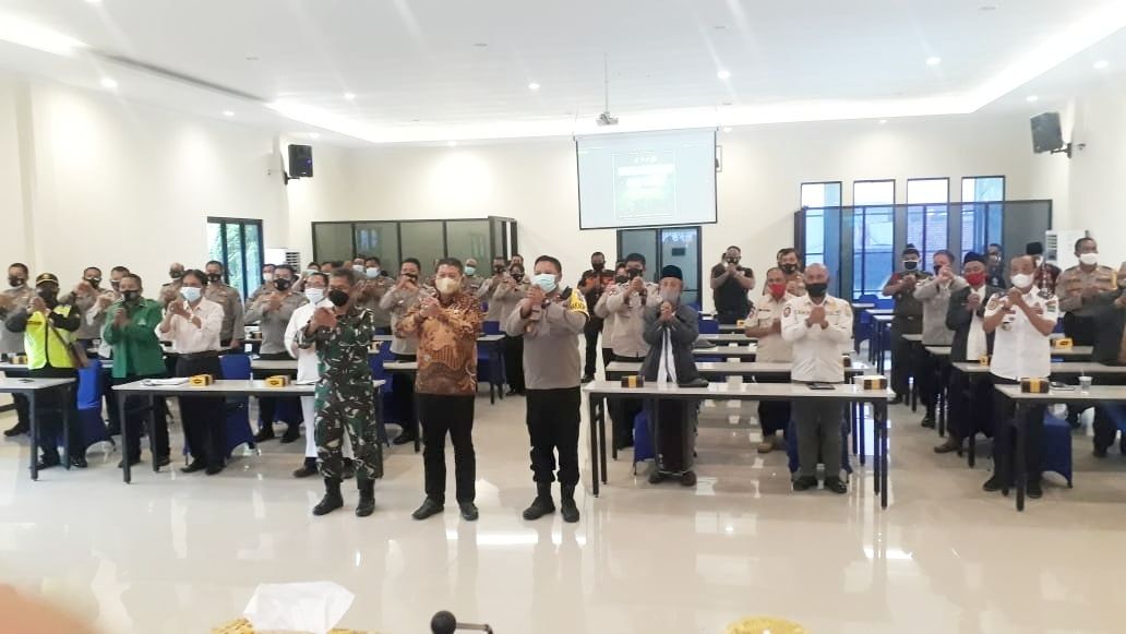 Kendalikan Keamanan, Polres Malang Lipat Gandakan Pasukan Untuk Paskah