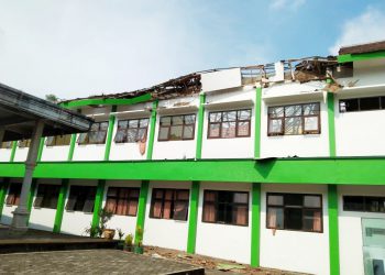 Kondisi MAN 2 Turen, pasca gempa, Sabtu (10/4/2021). (Foto: Istimewa)