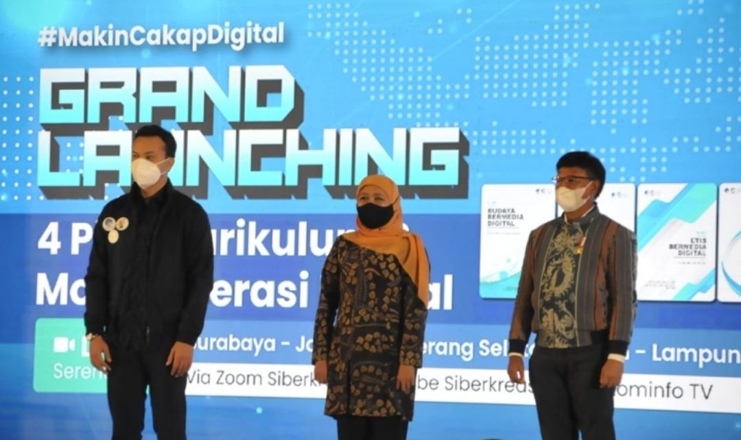 Jatim Sambut Peluncuran Kurikulum Literasi Digital Menkominfo