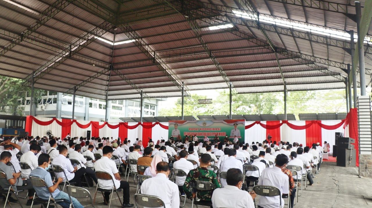 Peran Kades di Gresik Diharapkan Lebih Aktif Sosialisasi PPKM Mikro