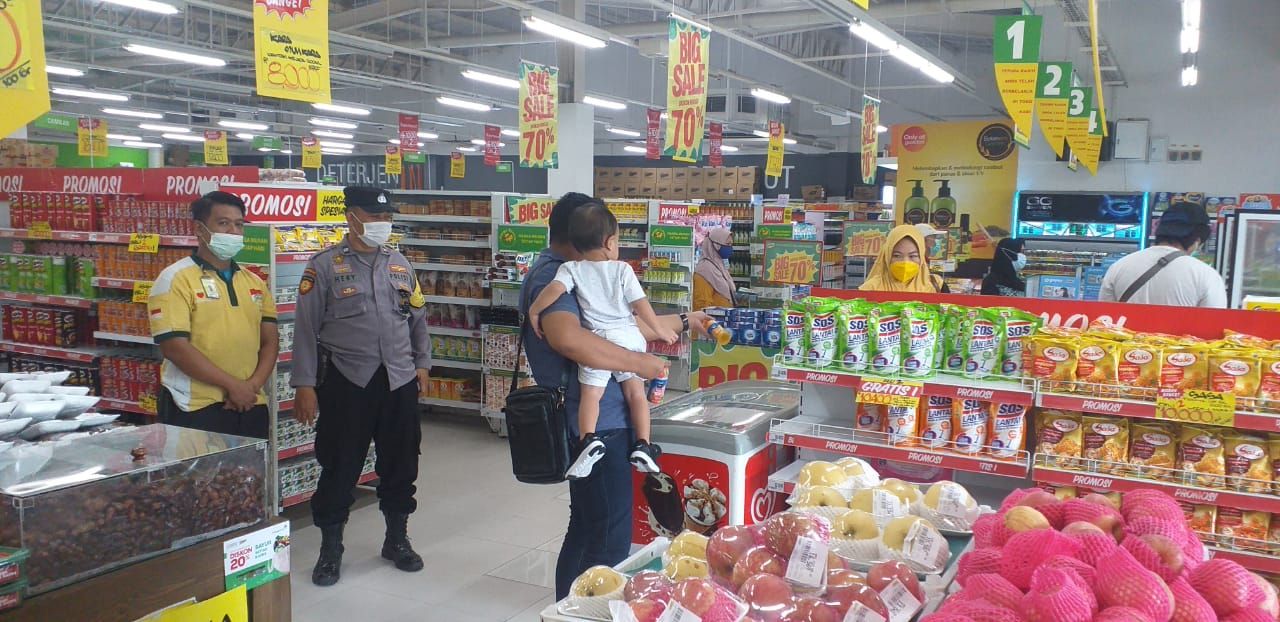 Polsek Manyar Patroli di Pusat Perbelanjaan, Pemukiman Hingga Tempat Wisata
