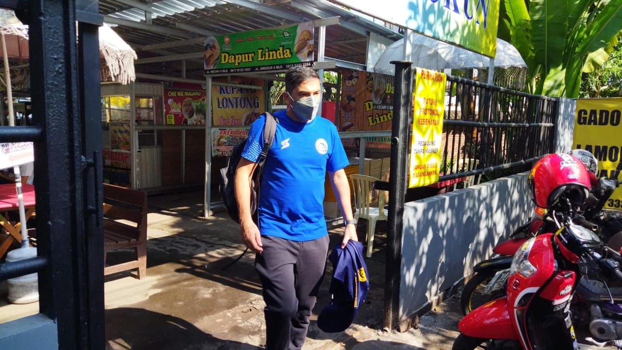 Arema FC tiba di Solo