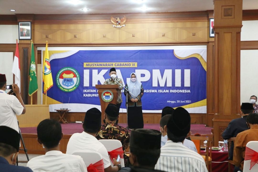 Hadiri Muscab II IKA PMII Gresik, Gus Yani Ingin Alumni Gagas Pemulihan Ekonomi