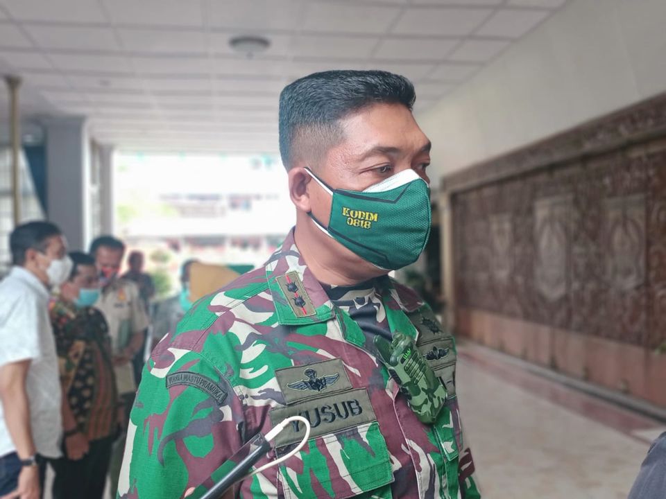 Kodim 0818 Kerahkan Ratusan Pasukan di PPKM Darurat Malang