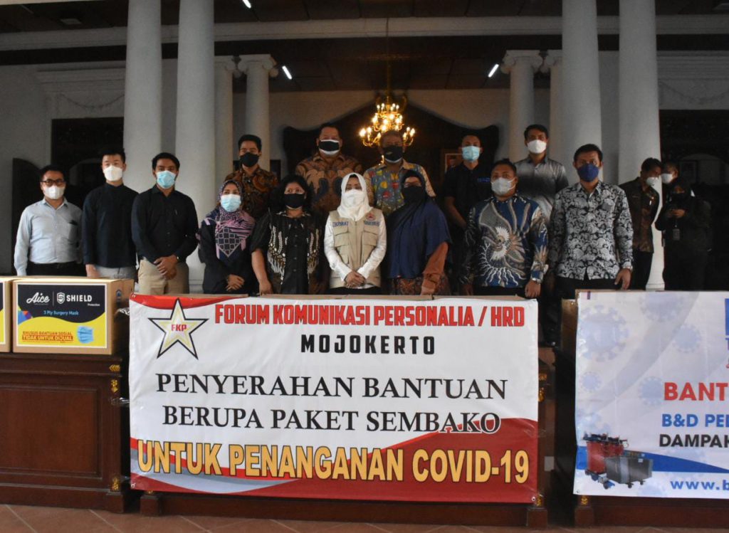 Pemkab Mojokerto Terima CSR Penanganan COVID-19 dari Sejumlah Perusahaan
