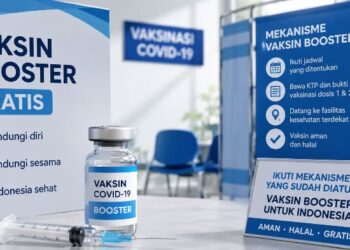 Vaksin Booster Gratis, Masyarakat Diminta Ikuti Mekanisme Pemerintah