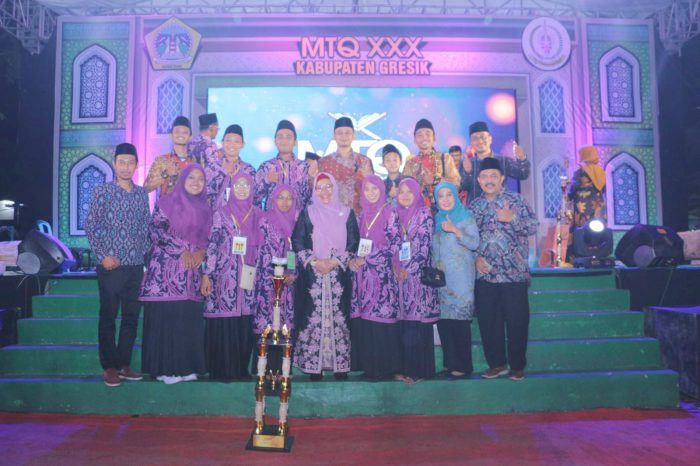 Putra-putri Desa Sungonlegowo Perkuat Kafilah Bungah Rebut Juara Umum MTQ XXX dari Manyar
