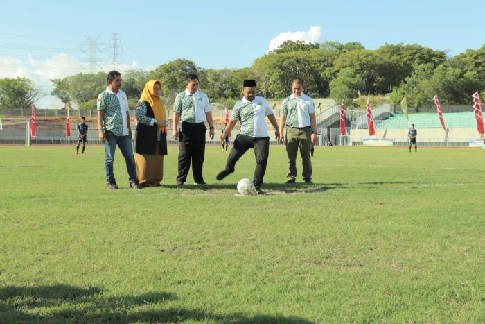 Jadi Wadah Silaturahmi, Sepak Bola Liga Santri Piala Kasad 2022 di Gresik Dimulai