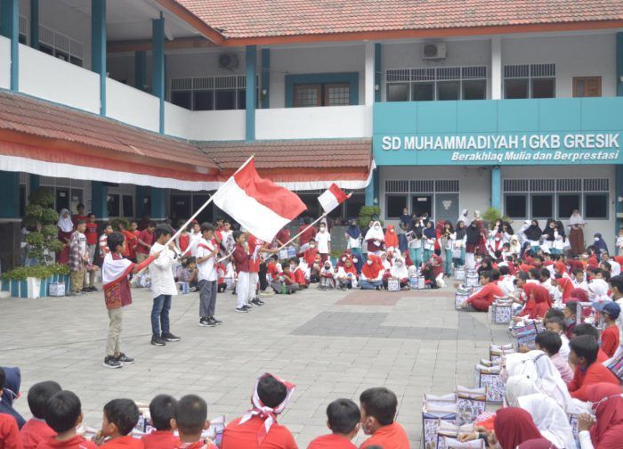 Begini Cara SD Mugeb Gresik Lestarikan Warisan Budaya Damar Kurung