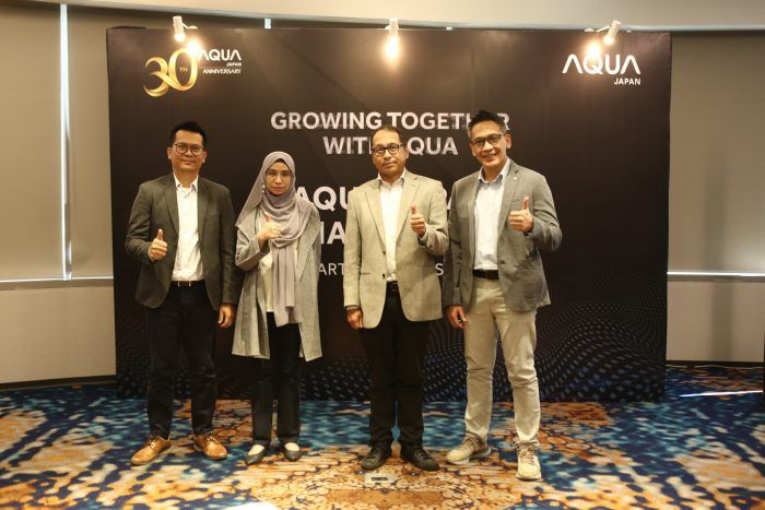 Menuju Perayaan 30 Tahun Hadir di Indonesia, AQUA Japan Komitmen Terus Berinovasi