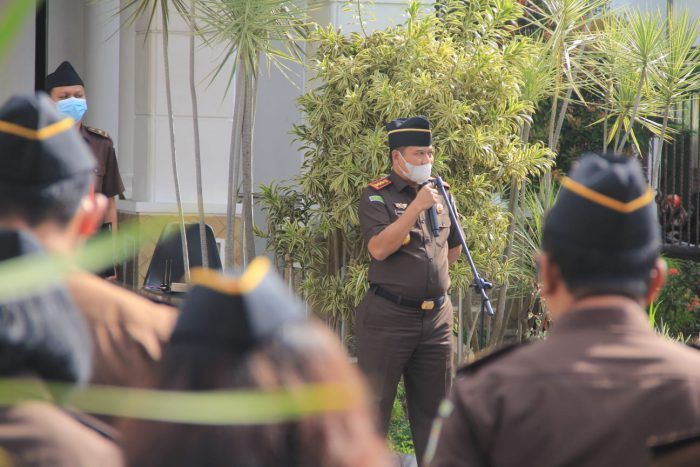 7 Perintah Harian Jaksa Agung RI Ditekankan Kajari Kota Malang Edy Winarko di Apel Perdana