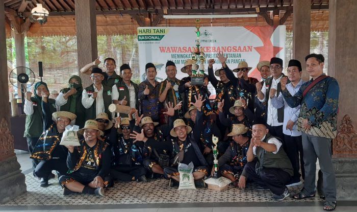 LPPNU Gresik Hadirkan ‘Ketan Mapan’ di Peringatan Hari Tani Nasional, Ujungpangkah Sabet Juara Umum