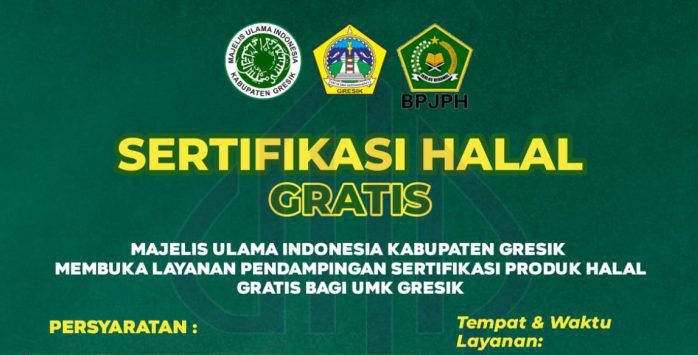 MUI Gresik Buka Layanan Pendampingan Sertifikasi Produk Halal Gratis bagi UMK