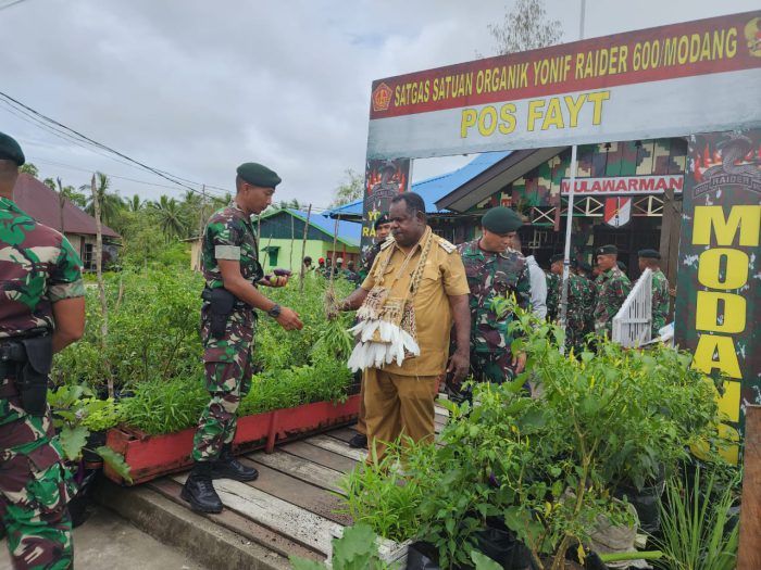 Di Mana Pun Ditugaskan, TNI Budidaya Tanaman, Dukung Ketahan Pangan Nasional