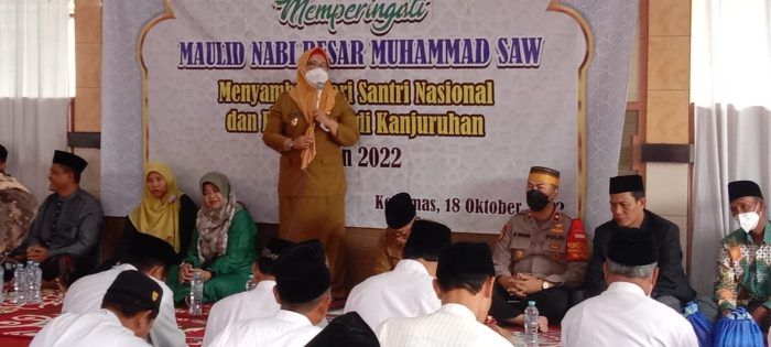 Sambut HSN, Forkopimcam Kebomas Gelar Maulid Diwarnai Doa Korban Kanjuruhan