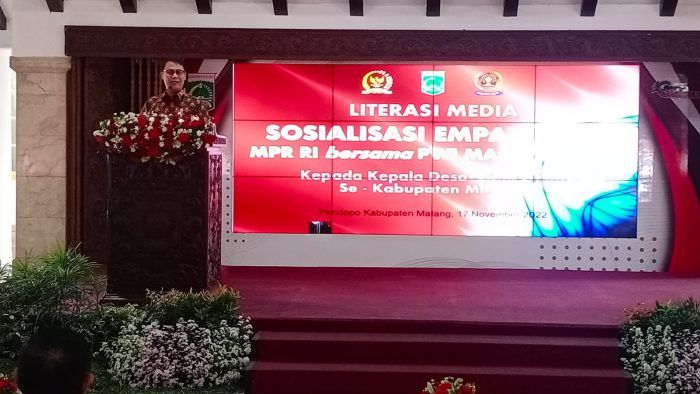 Ahmad Basarah Sosialisasi 4 Pilar Kebangsaan, Mantabkan Mental Ideologi Bangsa