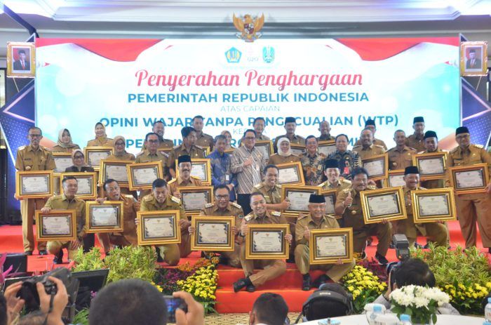 Kabupaten Gresik Tujuh Kali Berturut-turut Raih Opini WTP