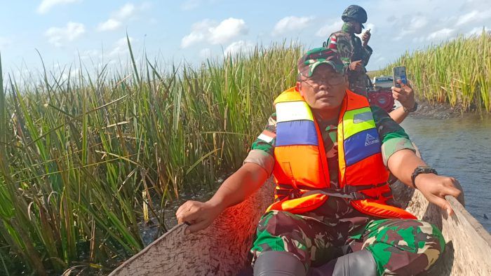 Susuri Rawa, Brigjen TNI Reza Pahlevi Resmikan Pos Satgas Pamtas RI-PNG