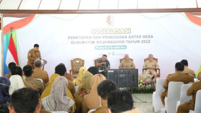 Pemkab Bojonegoro Sosialisasi Penetapan Batas Desa