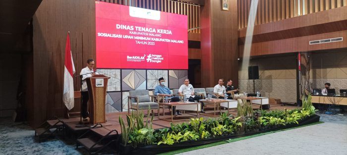Tahun 2023 UMK Kabupaten Malang Naik, Disnaker Berikan Sosialisasi